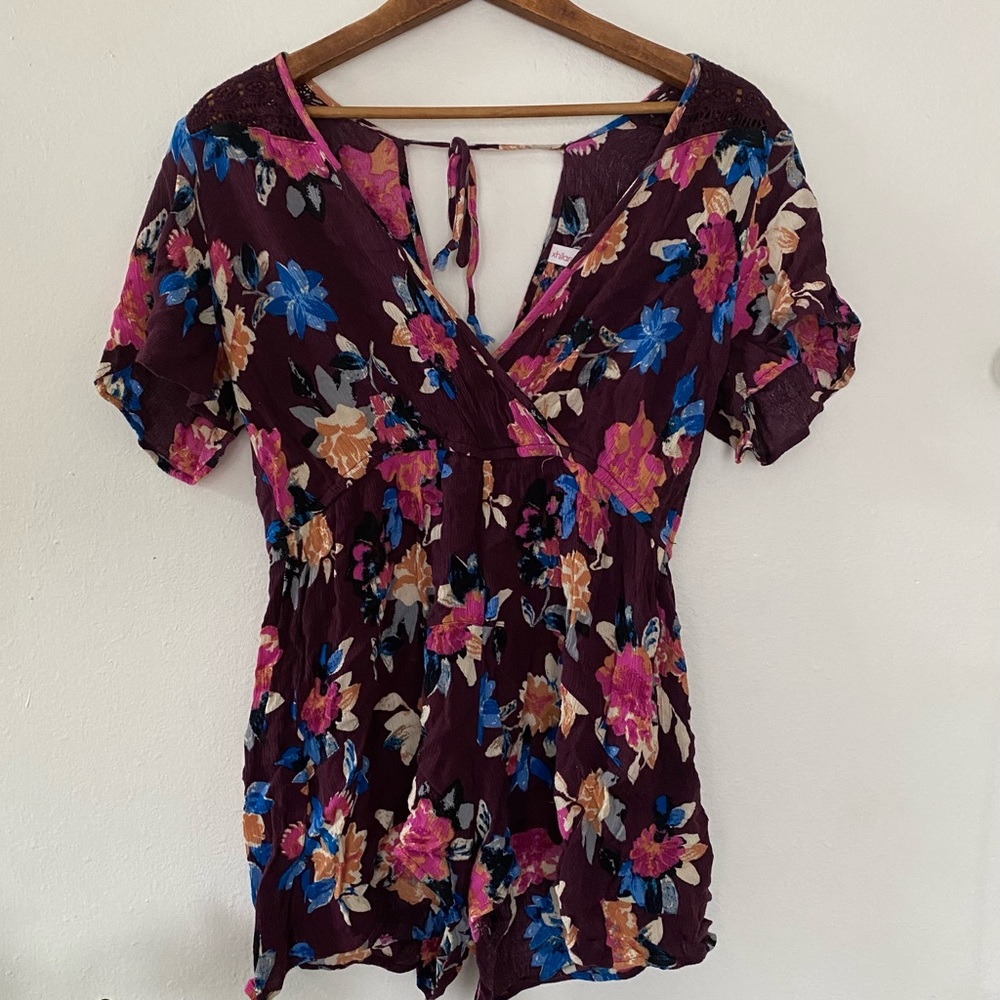 Floral romper